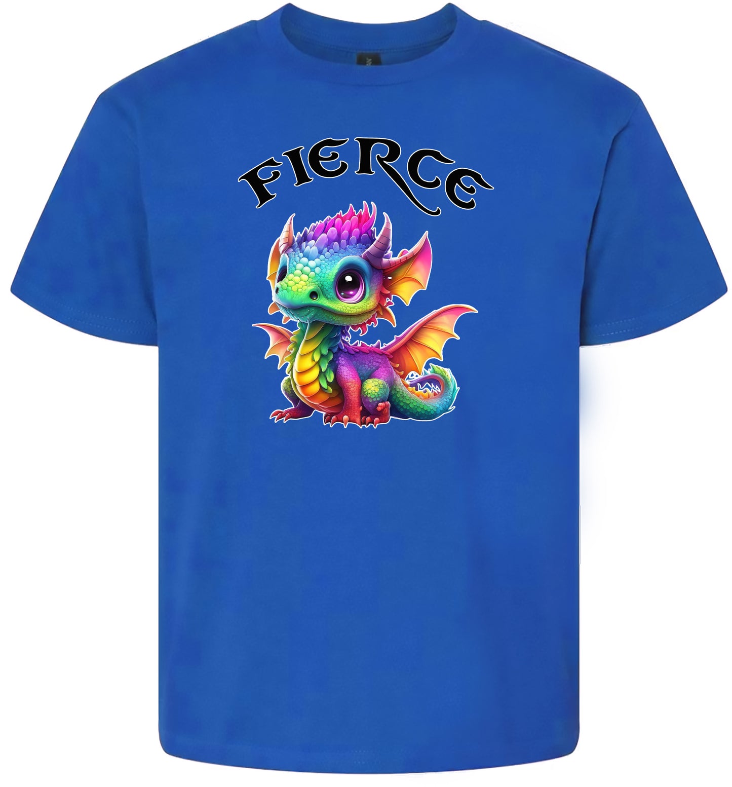Fierce Dragon Children's Gildan Soft Shirt