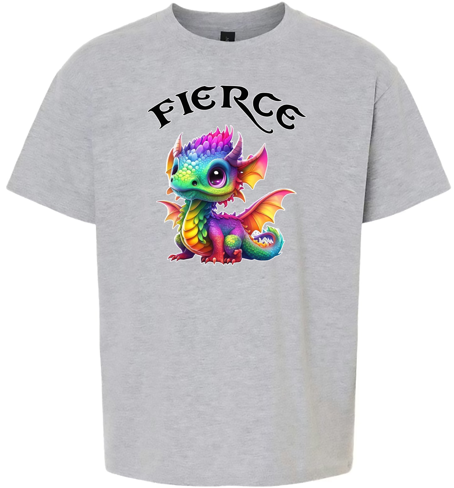 Fierce Dragon Children's Gildan Soft Shirt