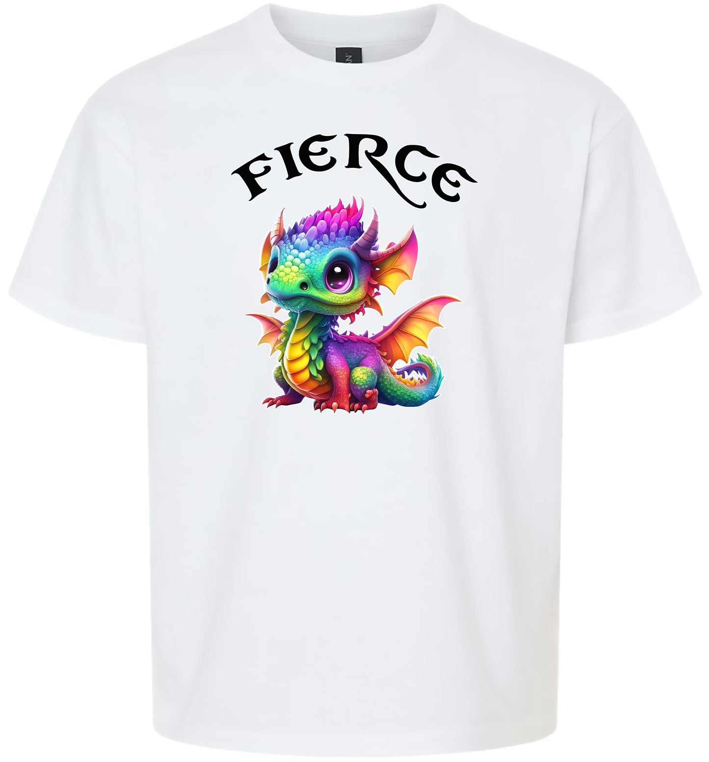 Fierce Dragon Children's Gildan Soft Shirt