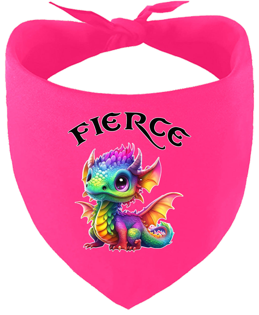 Fierce Dragon Pet Bandana