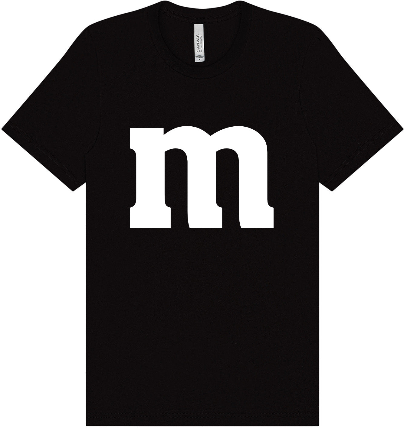 The M Costume Adult Bella Canvas Shirt
