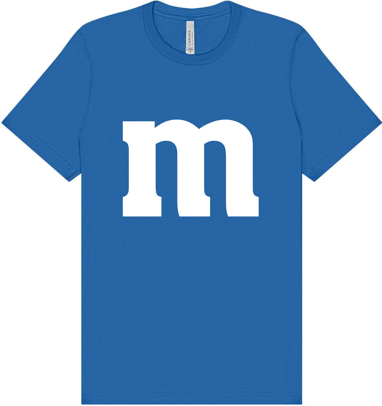 The M Costume Adult Bella Canvas Shirt
