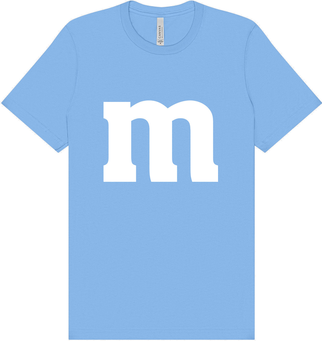 The M Costume Adult Bella Canvas Shirt
