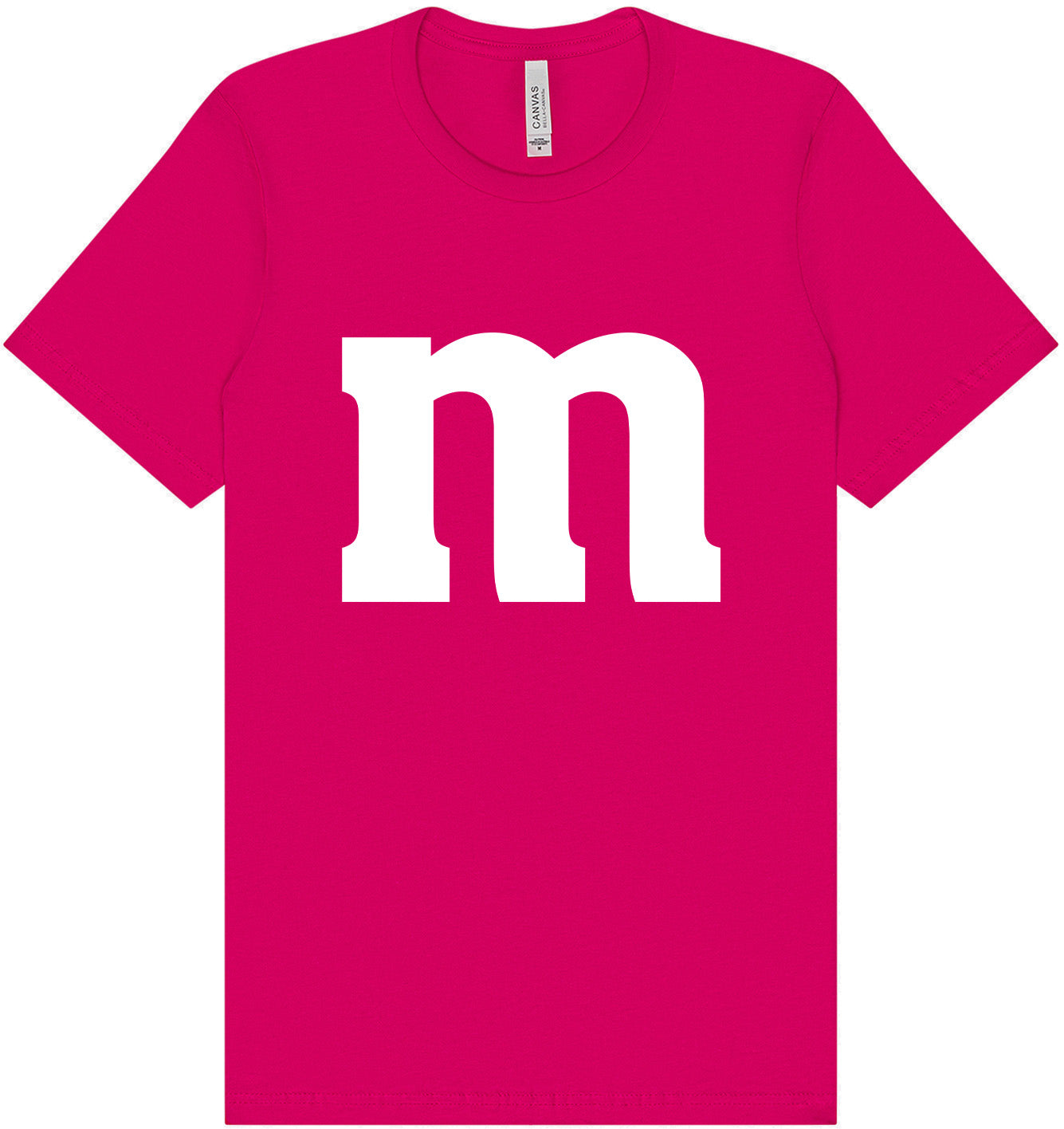 The M Costume Adult Bella Canvas Shirt
