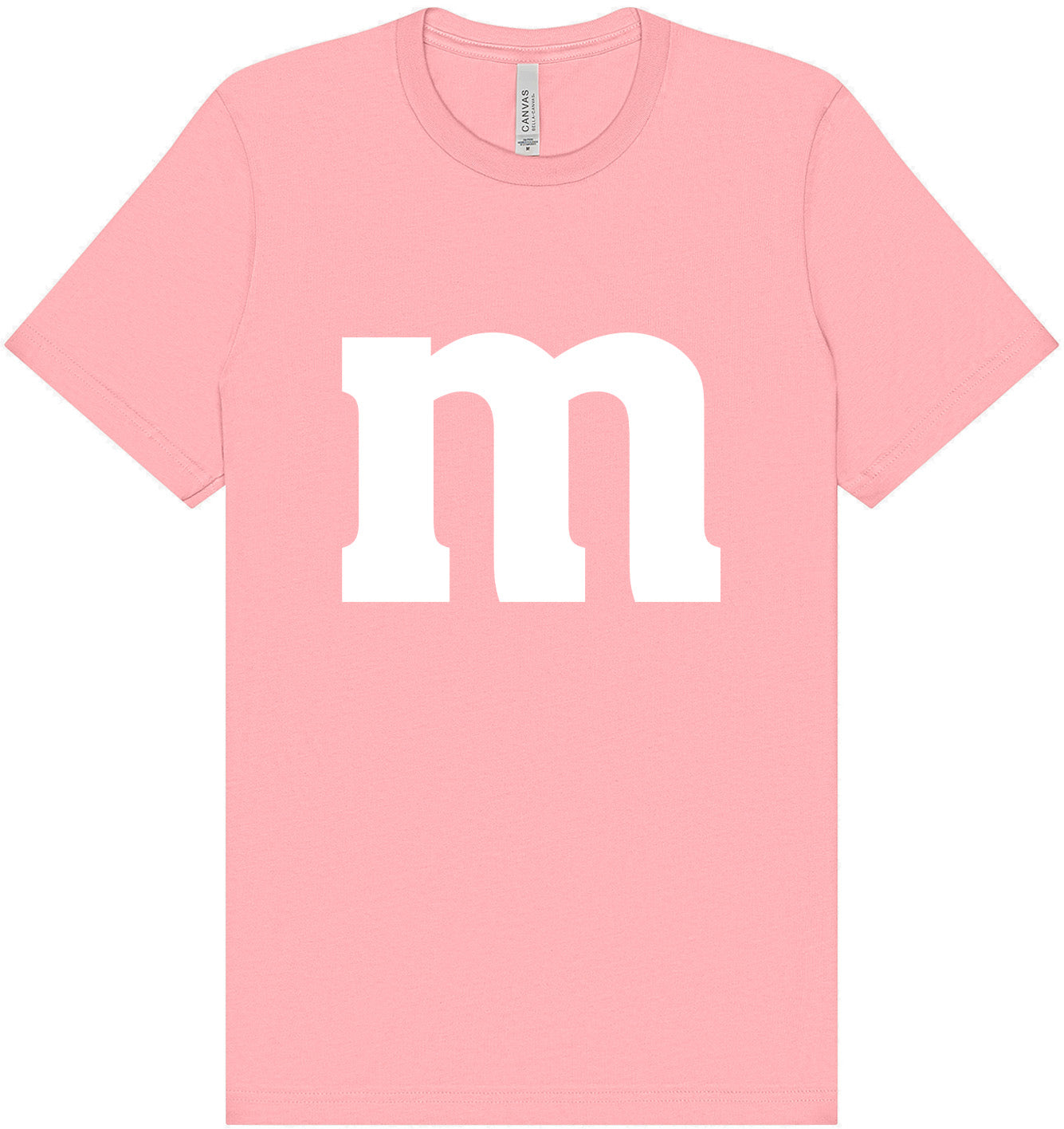 The M Costume Adult Bella Canvas Shirt
