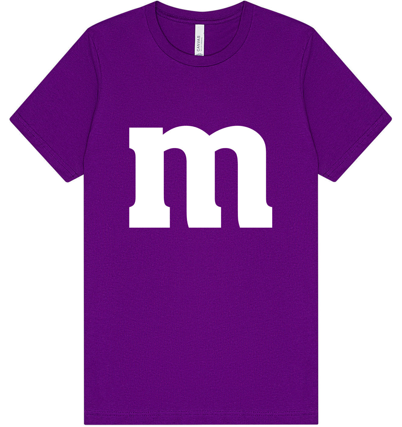 The M Costume Adult Bella Canvas Shirt