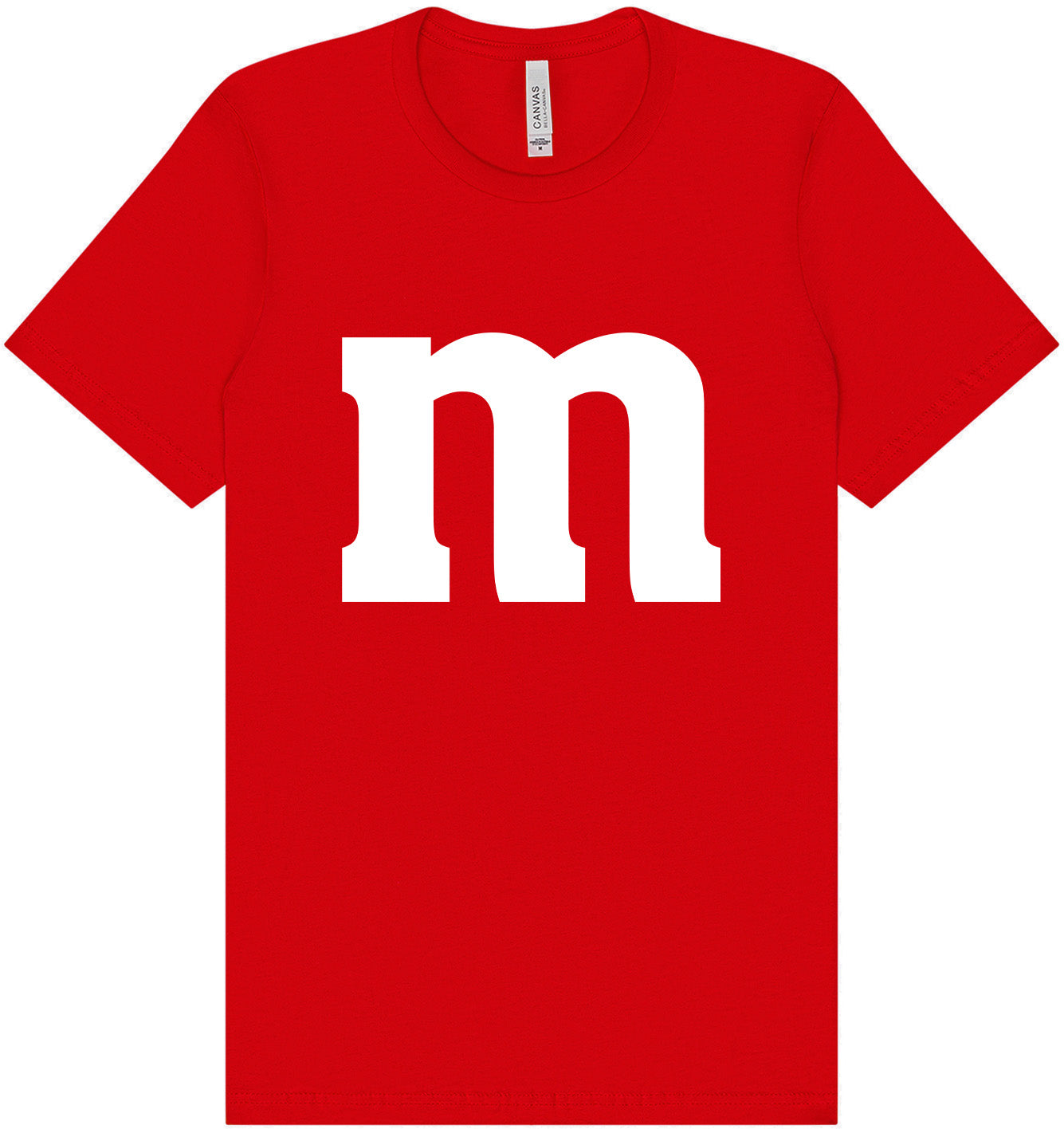 The M Costume Adult Bella Canvas Shirt