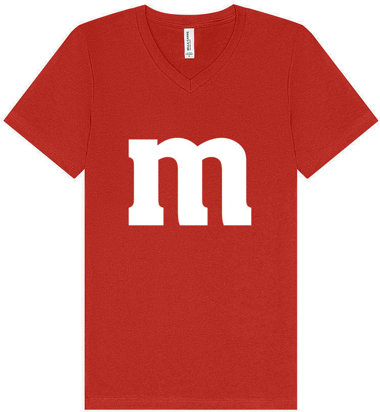 The M Costume Unisex V-Neck Shirt