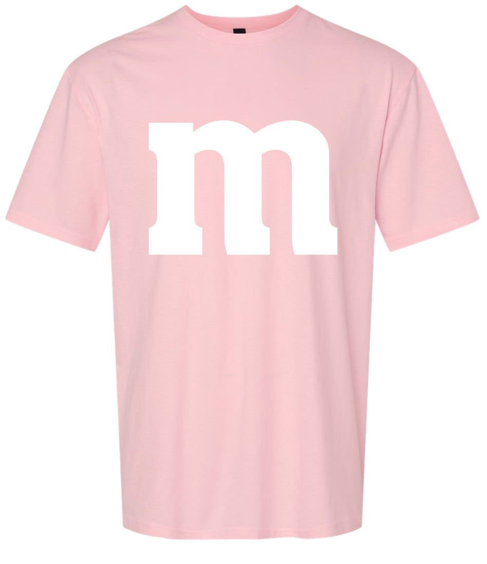 The M Costume Adult Gildan Soft Shirt