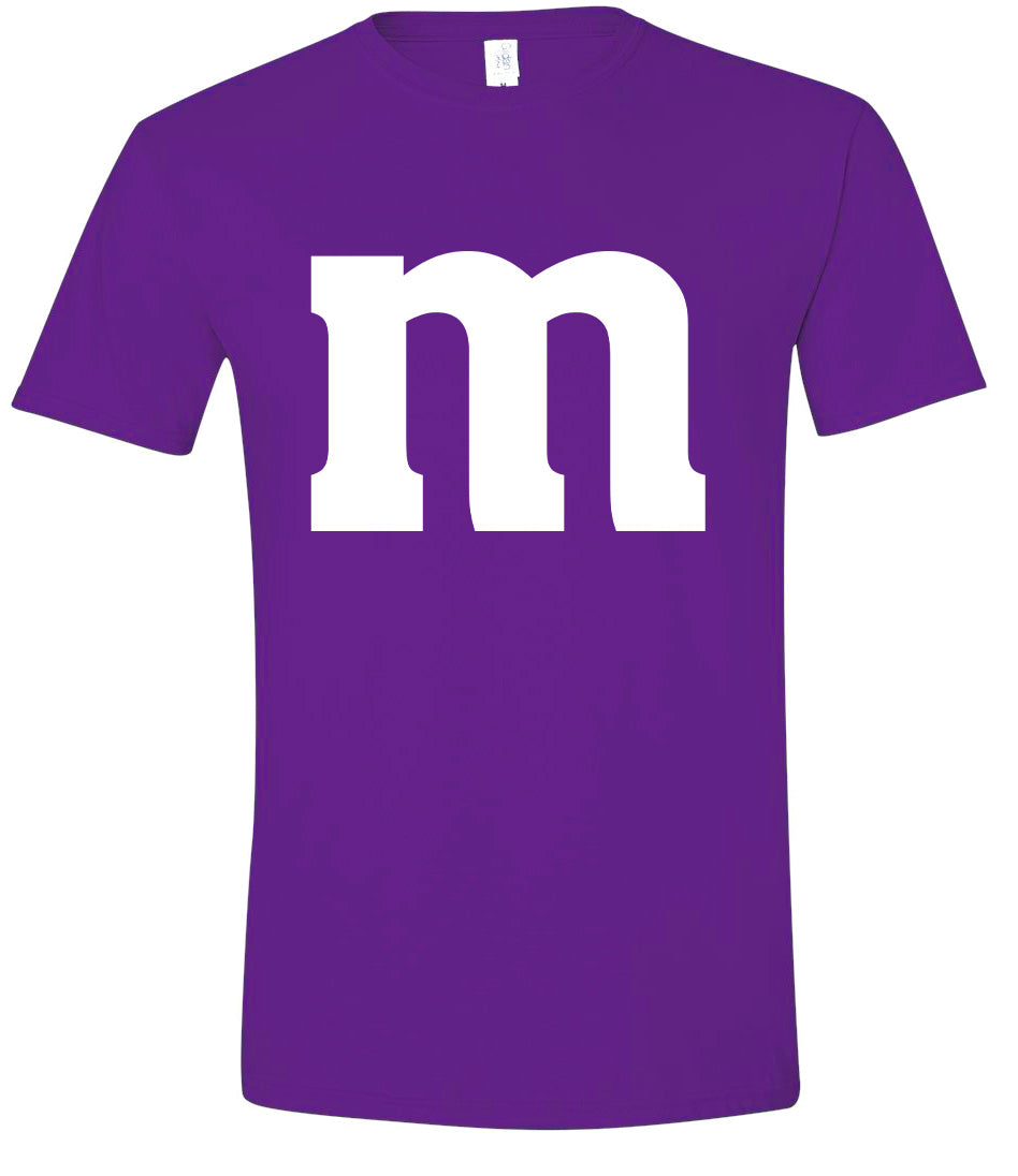 The M Costume Adult Gildan Soft Shirt
