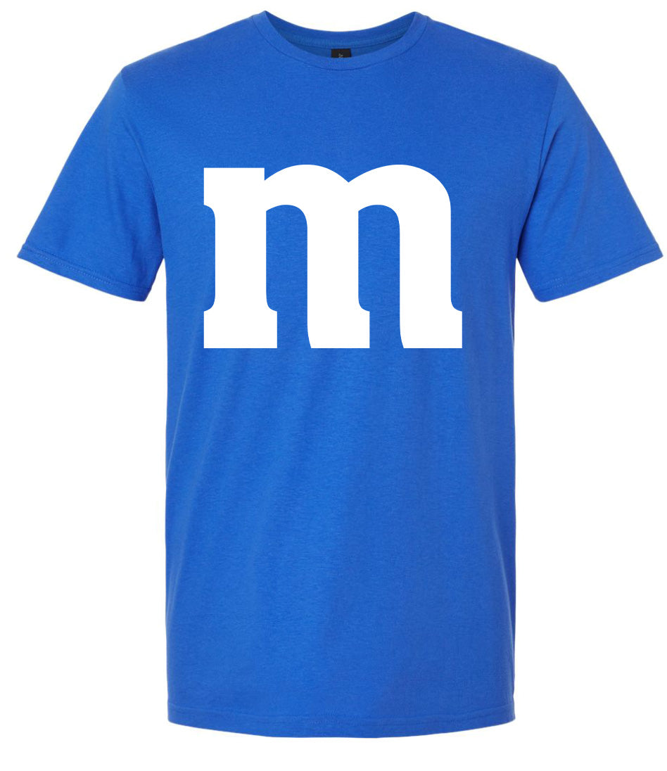 The M Costume Adult Gildan Soft Shirt