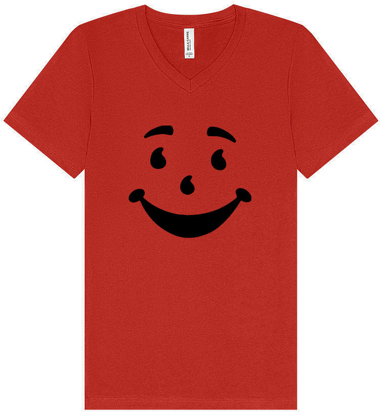 Happy Drink Man Costume Unisex V-Neck Shirt