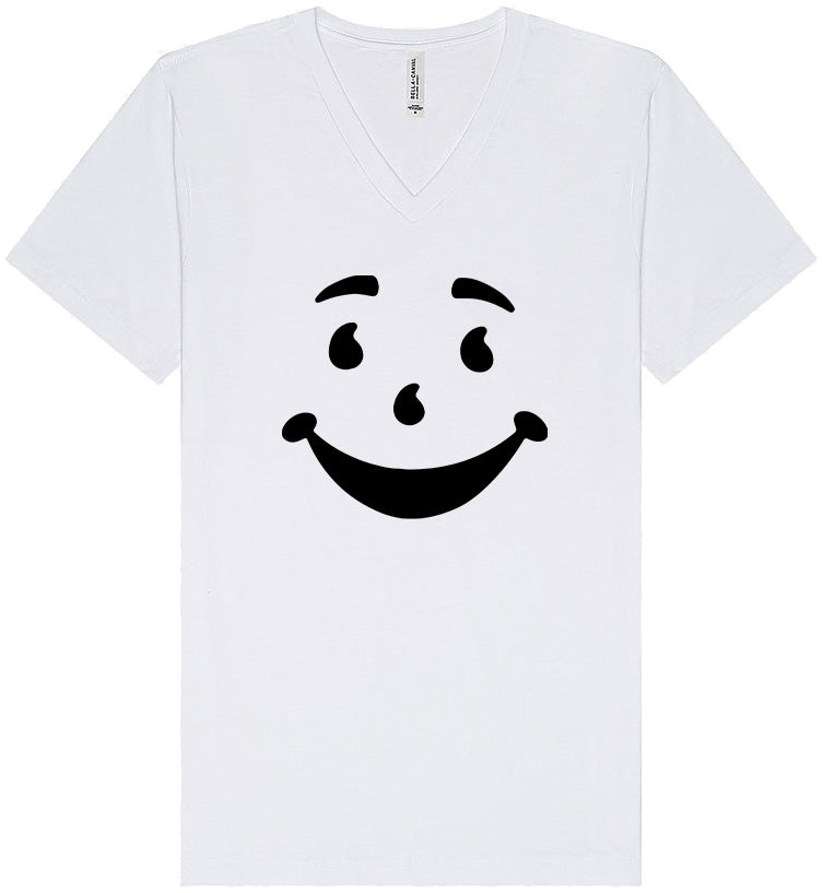Happy Drink Man Costume Unisex V-Neck Shirt