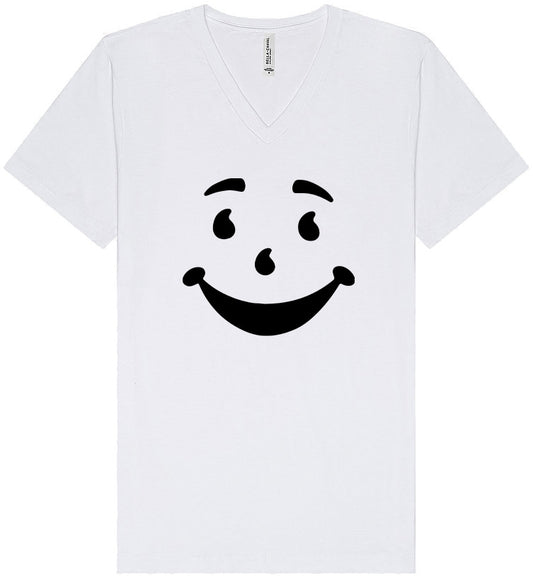 Happy Drink Man Costume Unisex V-Neck Shirt