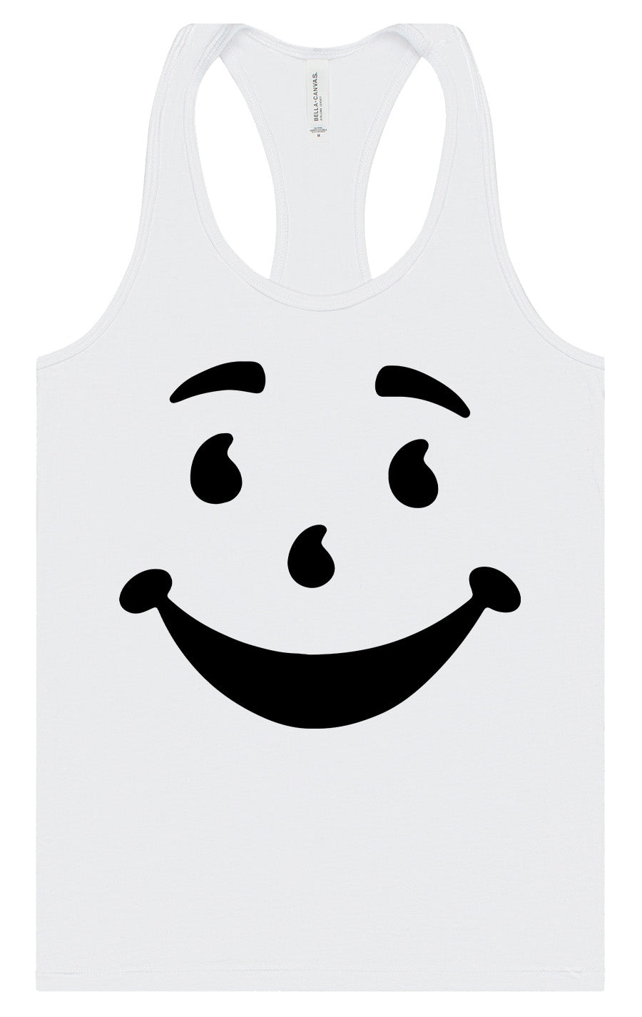 Happy Drink Man Costume Women's Racerback Tank