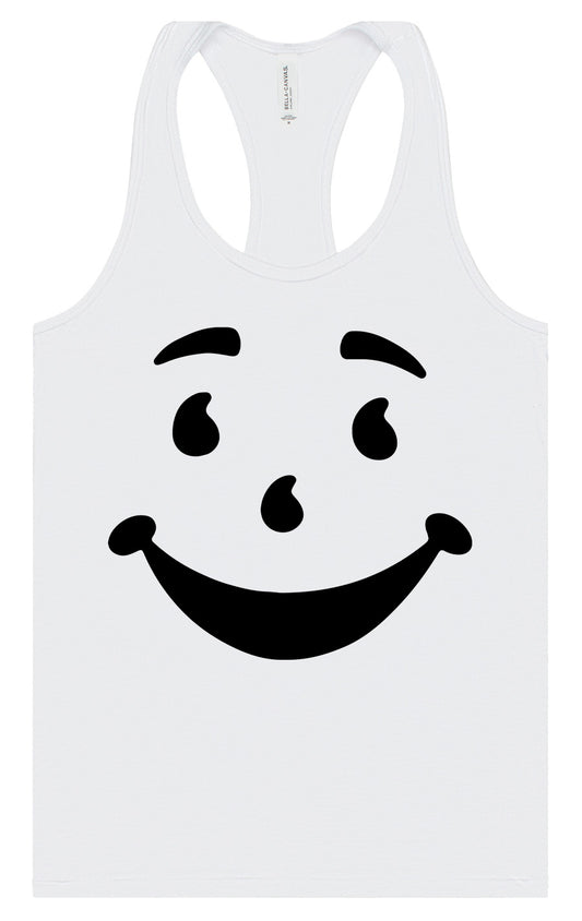 Happy Drink Man Costume Women's Racerback Tank