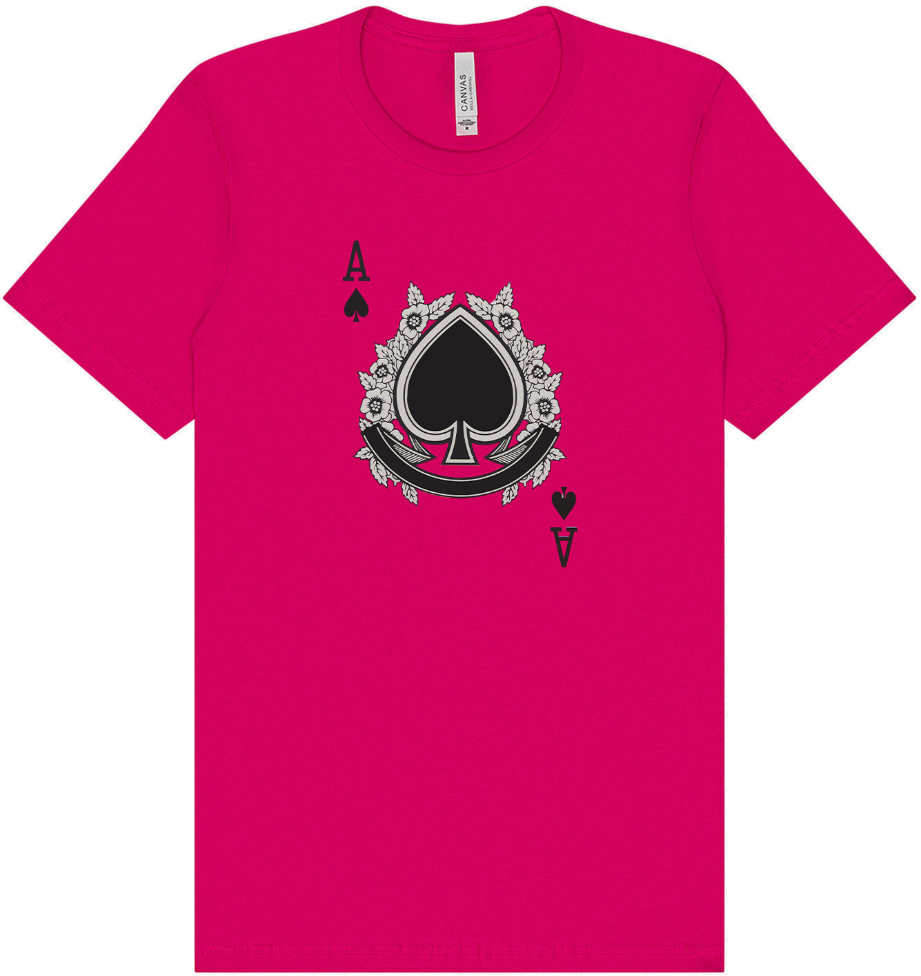 Ace of Spades Costume Adult Bella Canvas Shirt