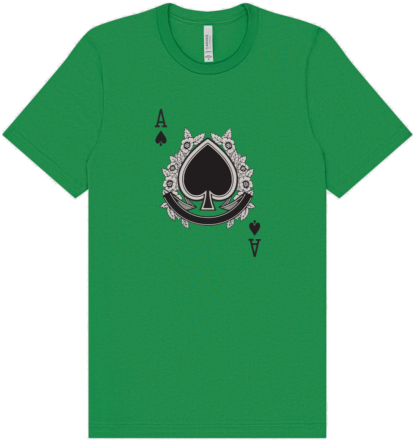 Ace of Spades Costume Adult Bella Canvas Shirt