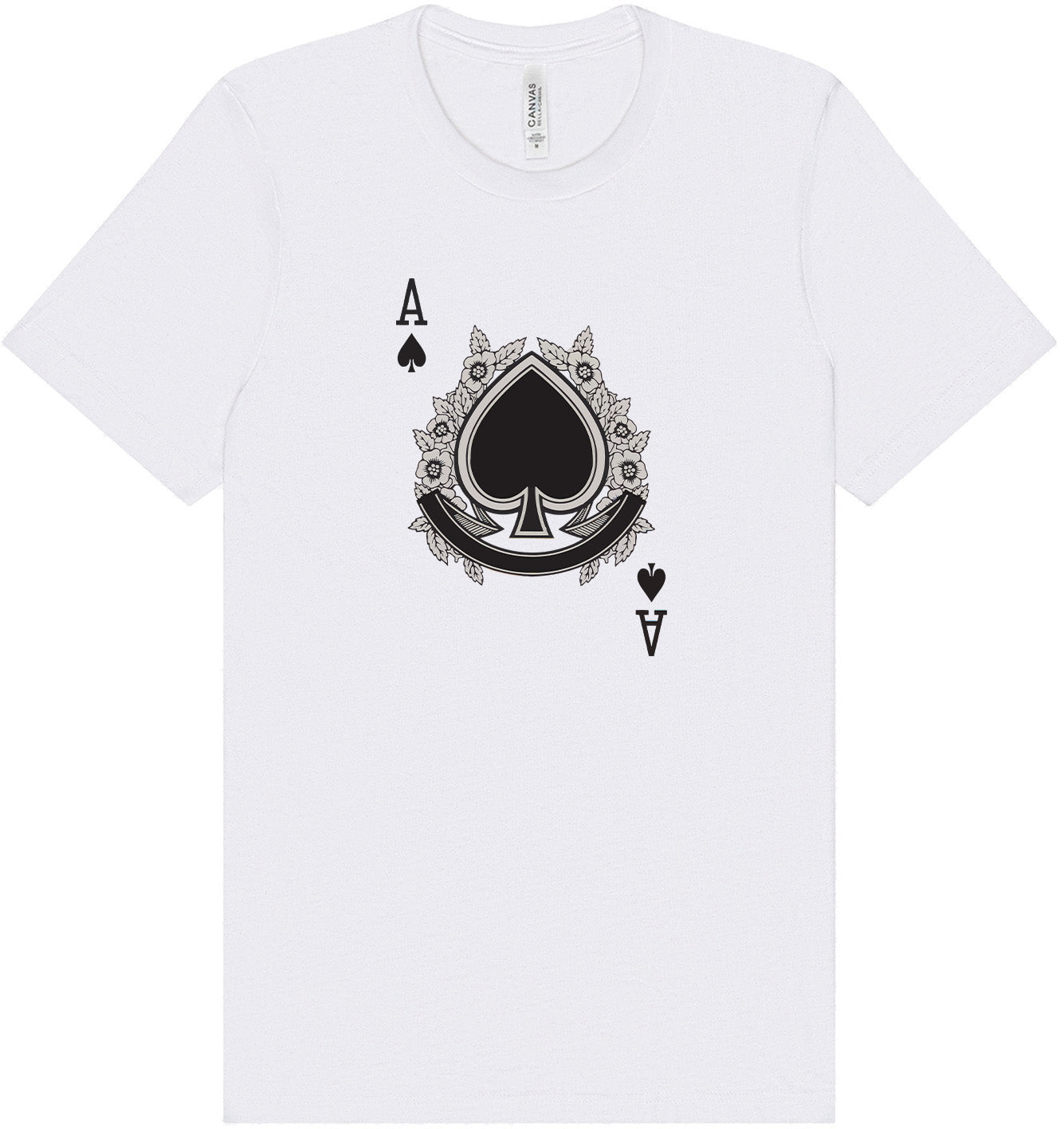 Ace of Spades Costume Adult Bella Canvas Shirt