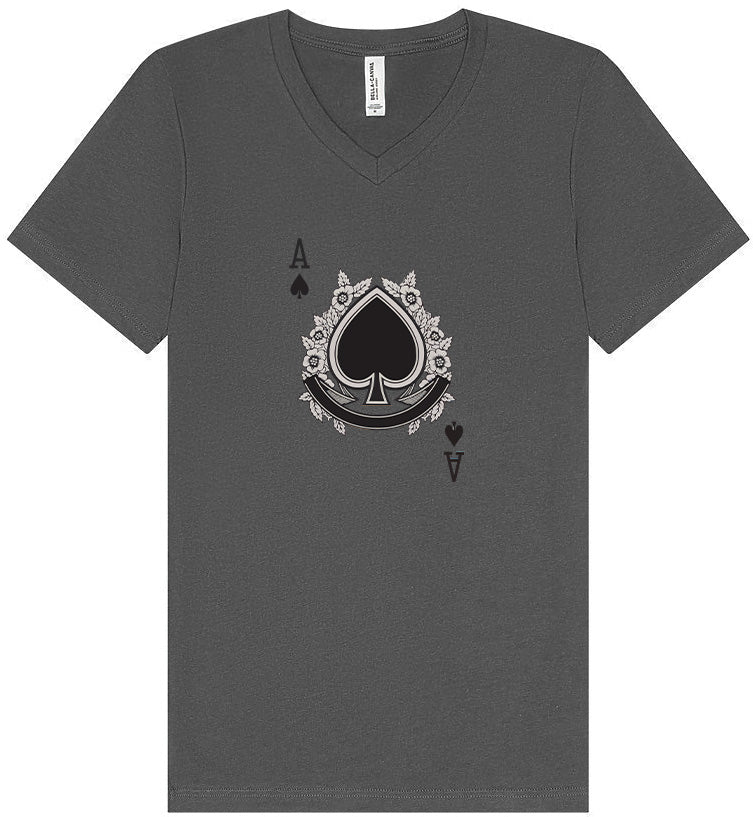 Ace of Spades Costume Unisex V-Neck Shirt