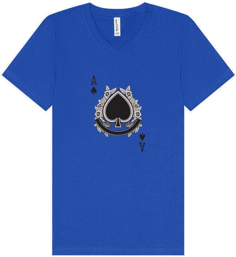 Ace of Spades Costume Unisex V-Neck Shirt
