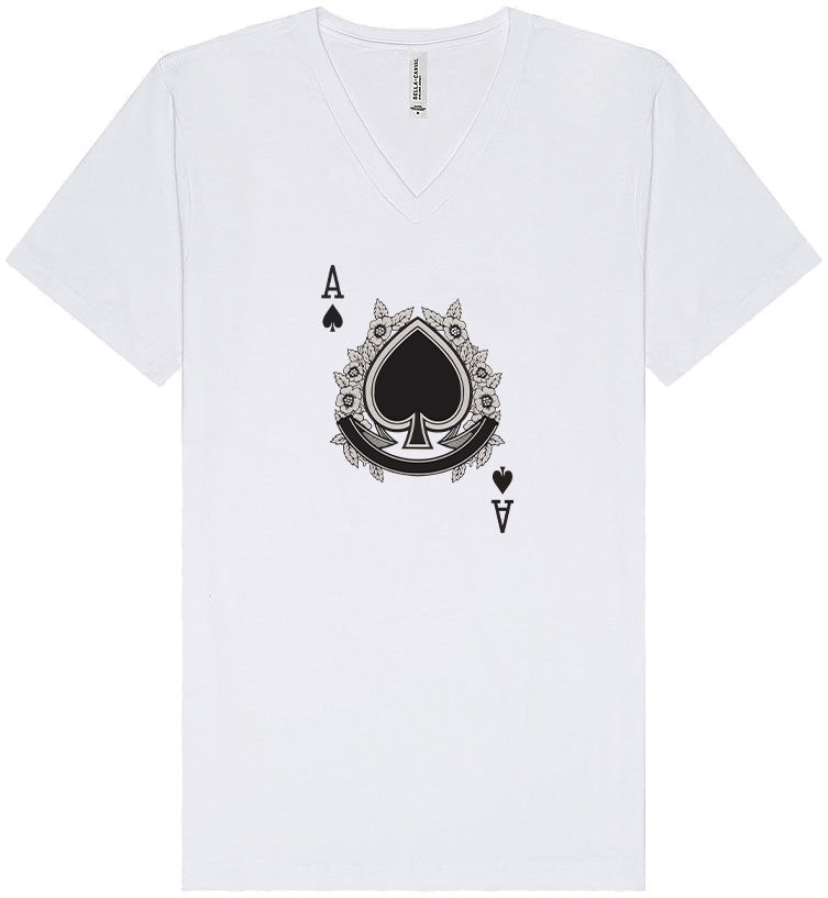 Ace of Spades Costume Unisex V-Neck Shirt
