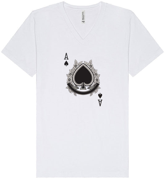 Ace of Spades Costume Unisex V-Neck Shirt