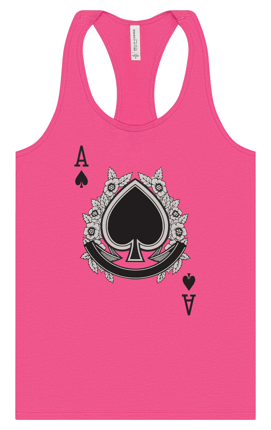 Ace of Spades Costume Women's Racerback Tank