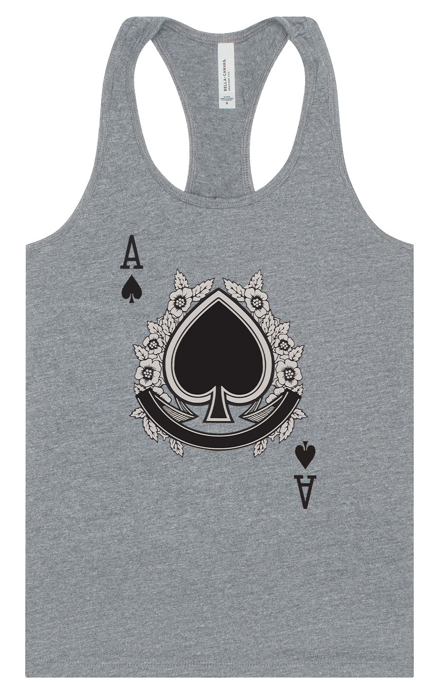 Ace of Spades Costume Women's Racerback Tank