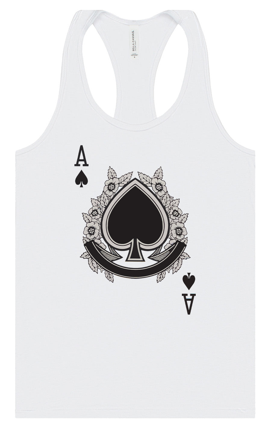 Ace of Spades Costume Women's Racerback Tank