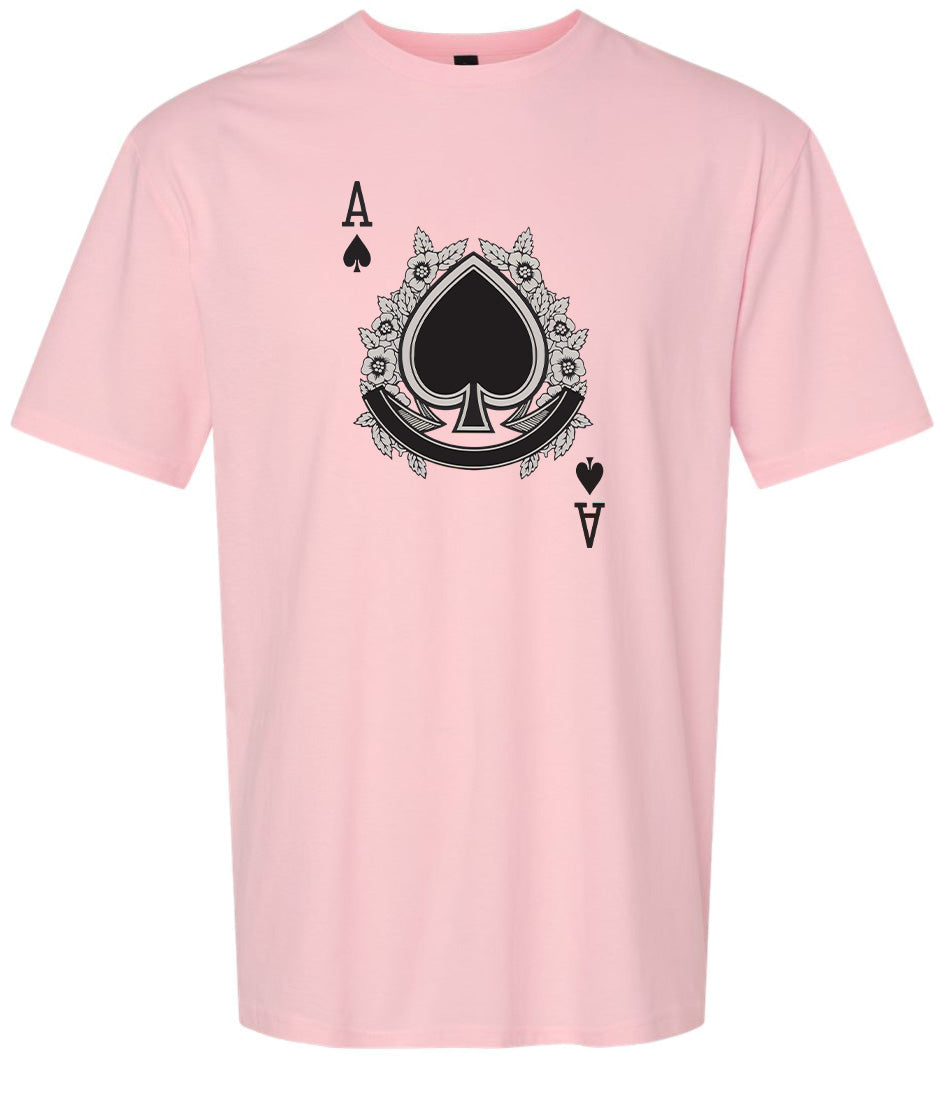 Ace of Spades Costume Adult Gildan Soft Shirt