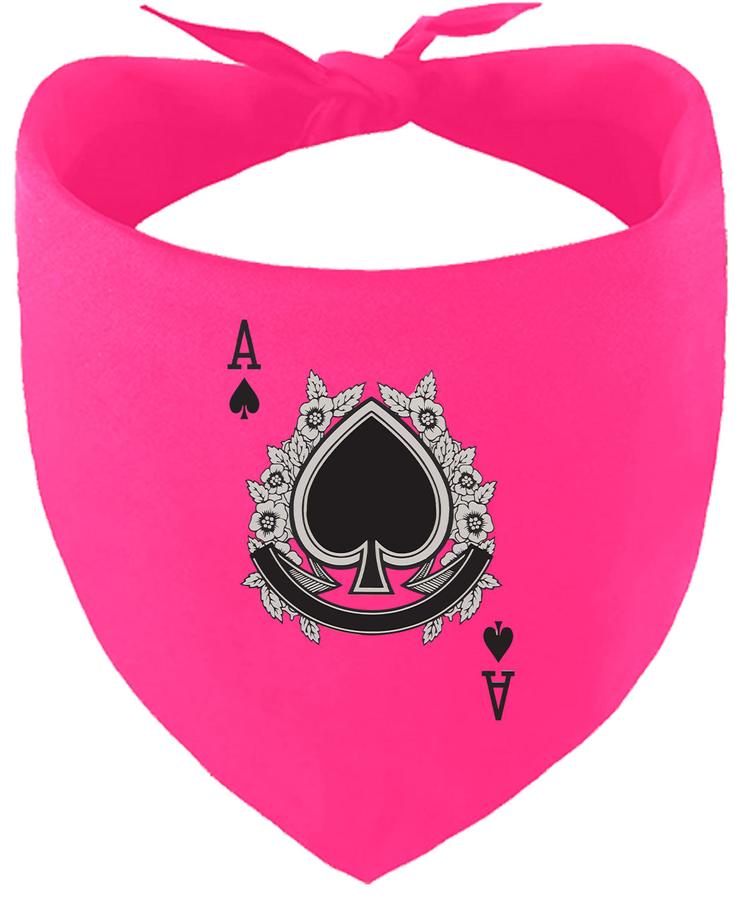 Ace of Spades Costume Pet Bandana
