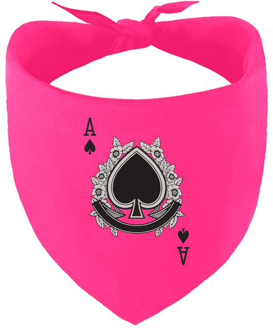 Ace of Spades Costume Pet Bandana