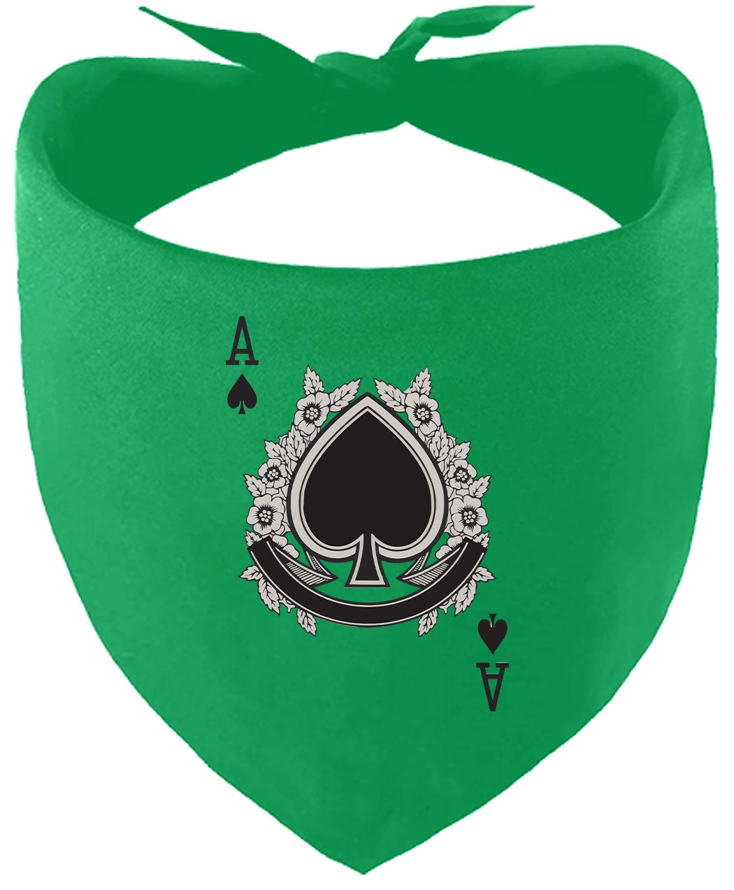 Ace of Spades Costume Pet Bandana
