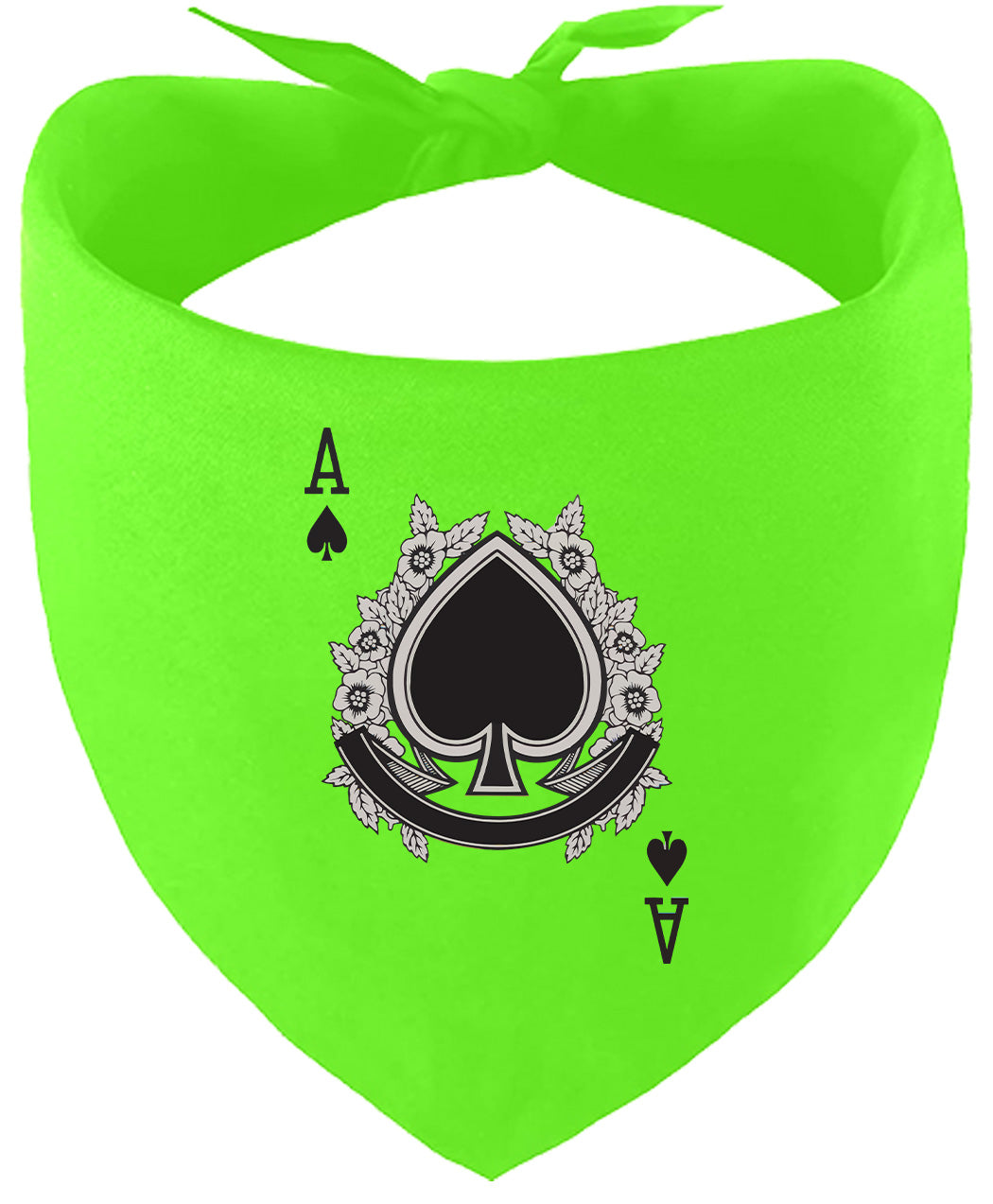 Ace of Spades Costume Pet Bandana