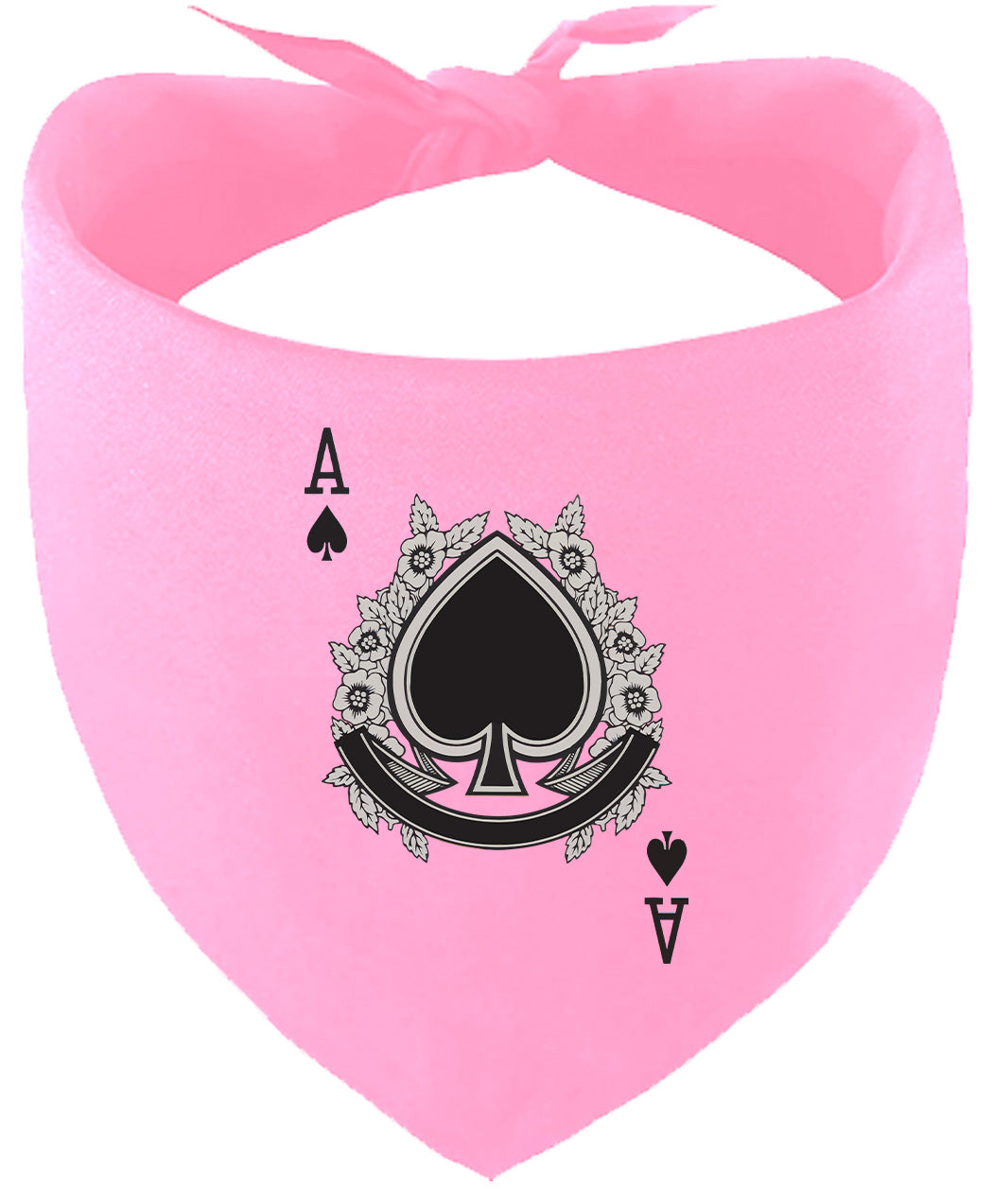 Ace of Spades Costume Pet Bandana