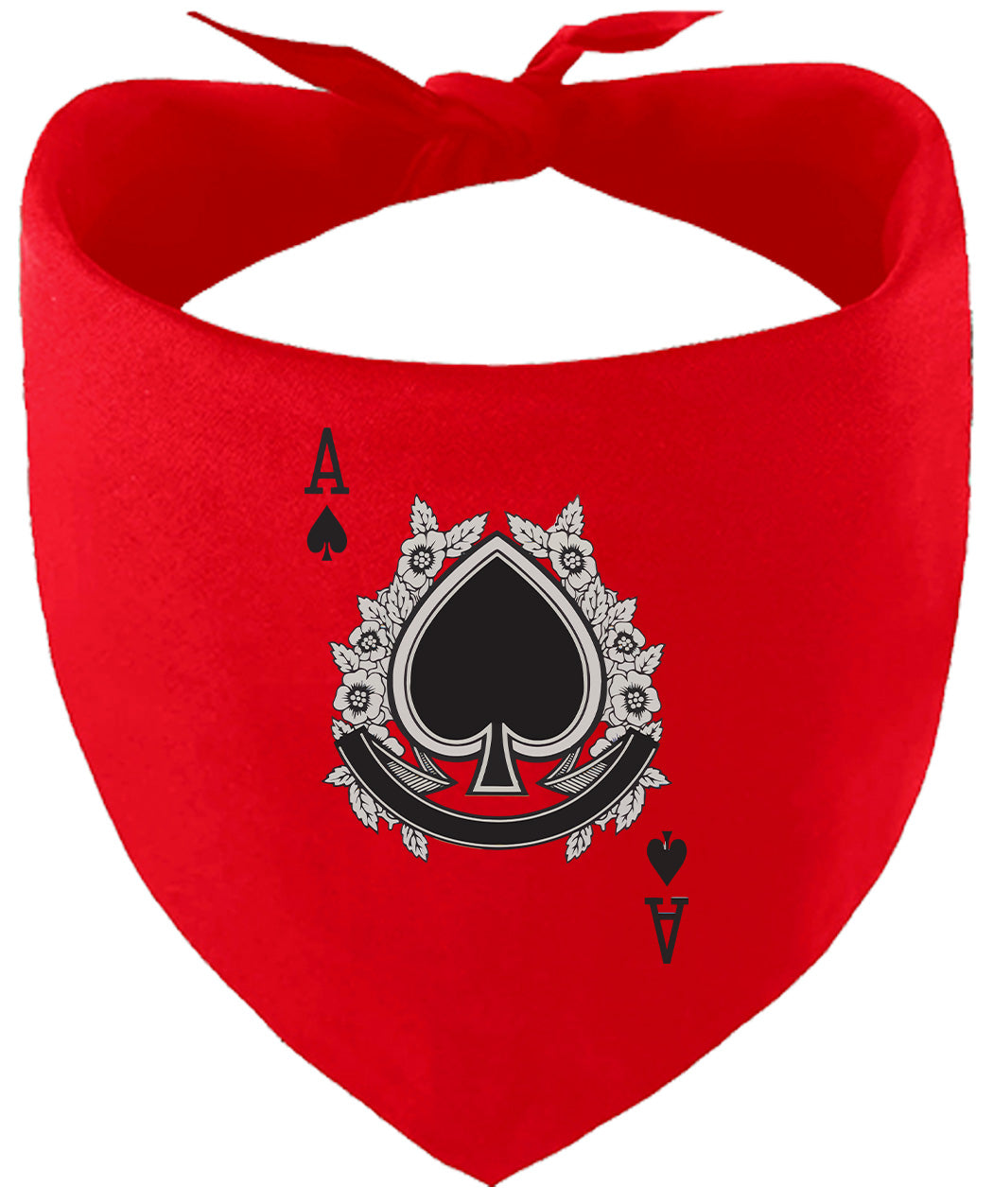 Ace of Spades Costume Pet Bandana