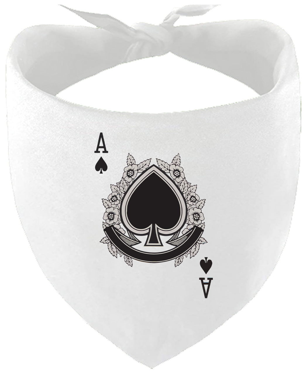 Ace of Spades Costume Pet Bandana