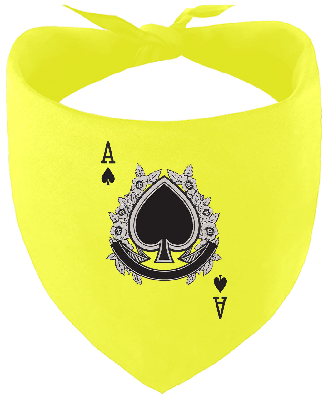 Ace of Spades Costume Pet Bandana