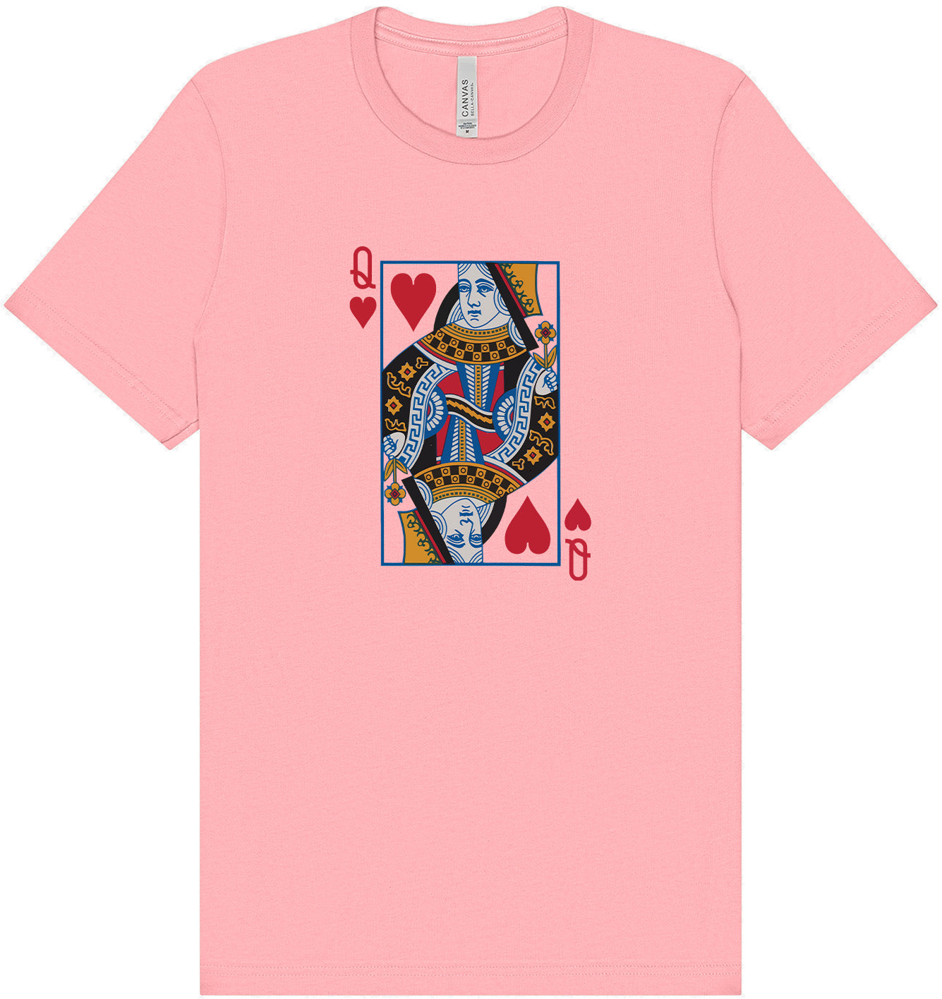 Queen of Hearts Costume Adult Bella Canvas Shirt