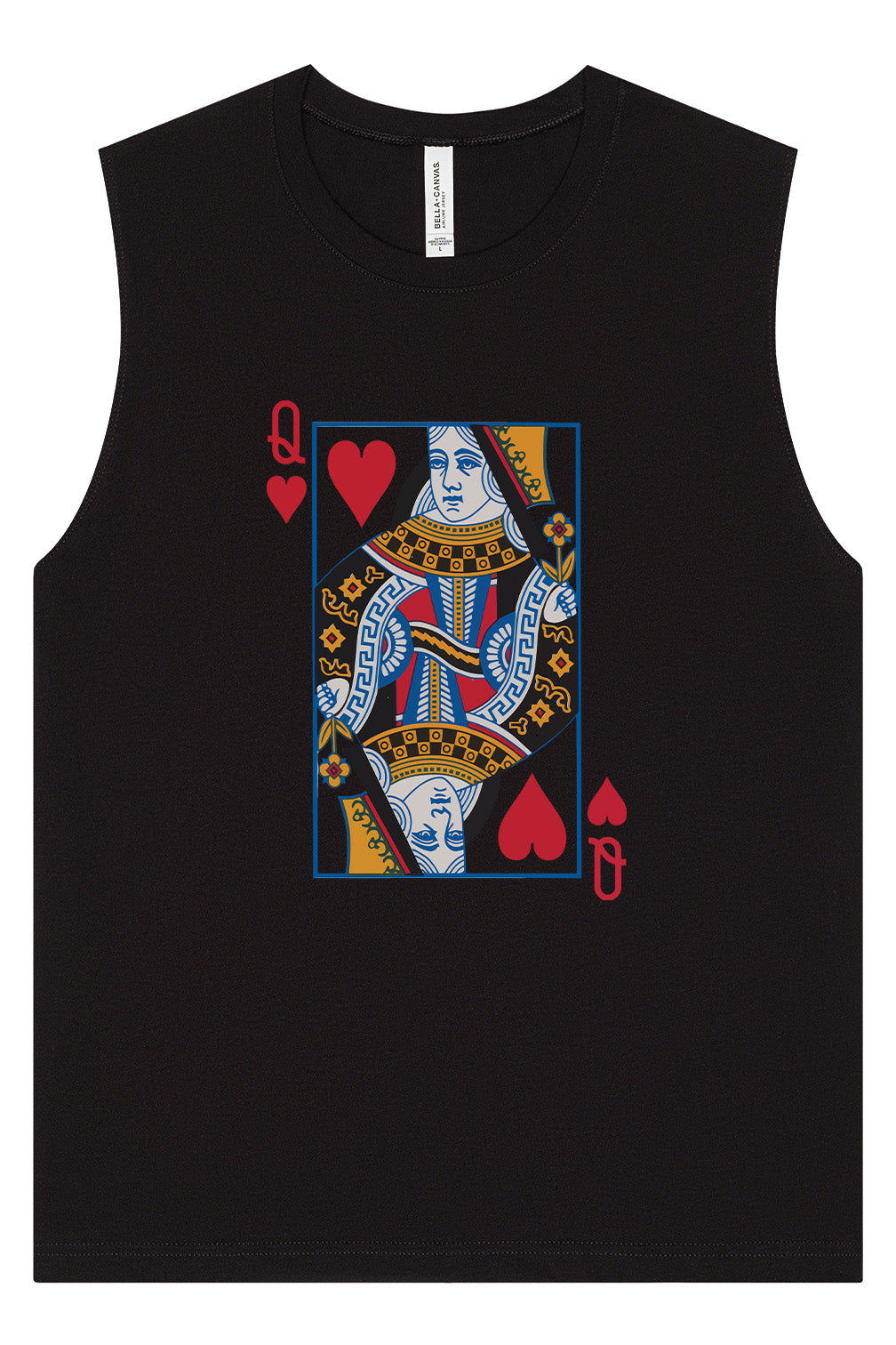 Queen of Hearts Costume Muscle Tank