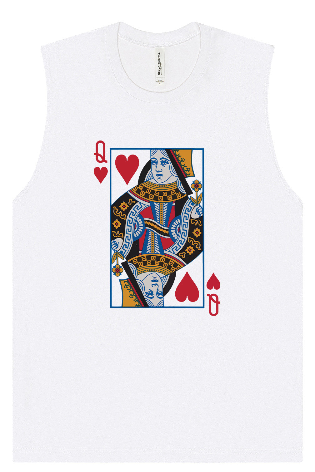Queen of Hearts Costume Muscle Tank