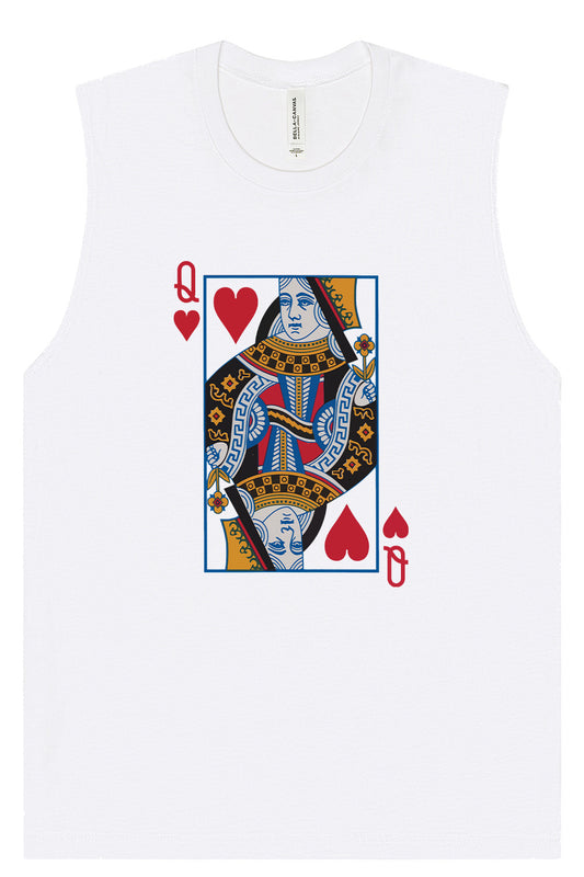 Queen of Hearts Costume Muscle Tank