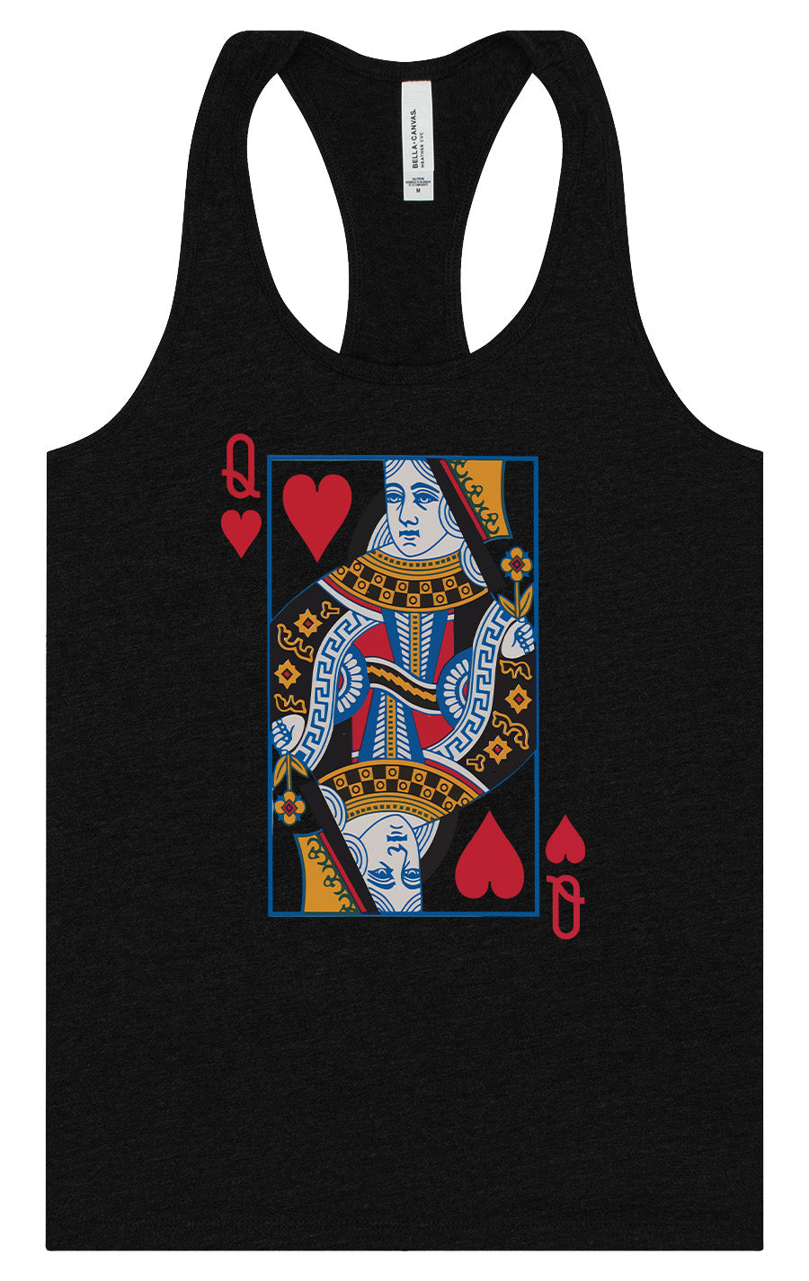 Queen of Hearts Costume Women's Racerback Tank