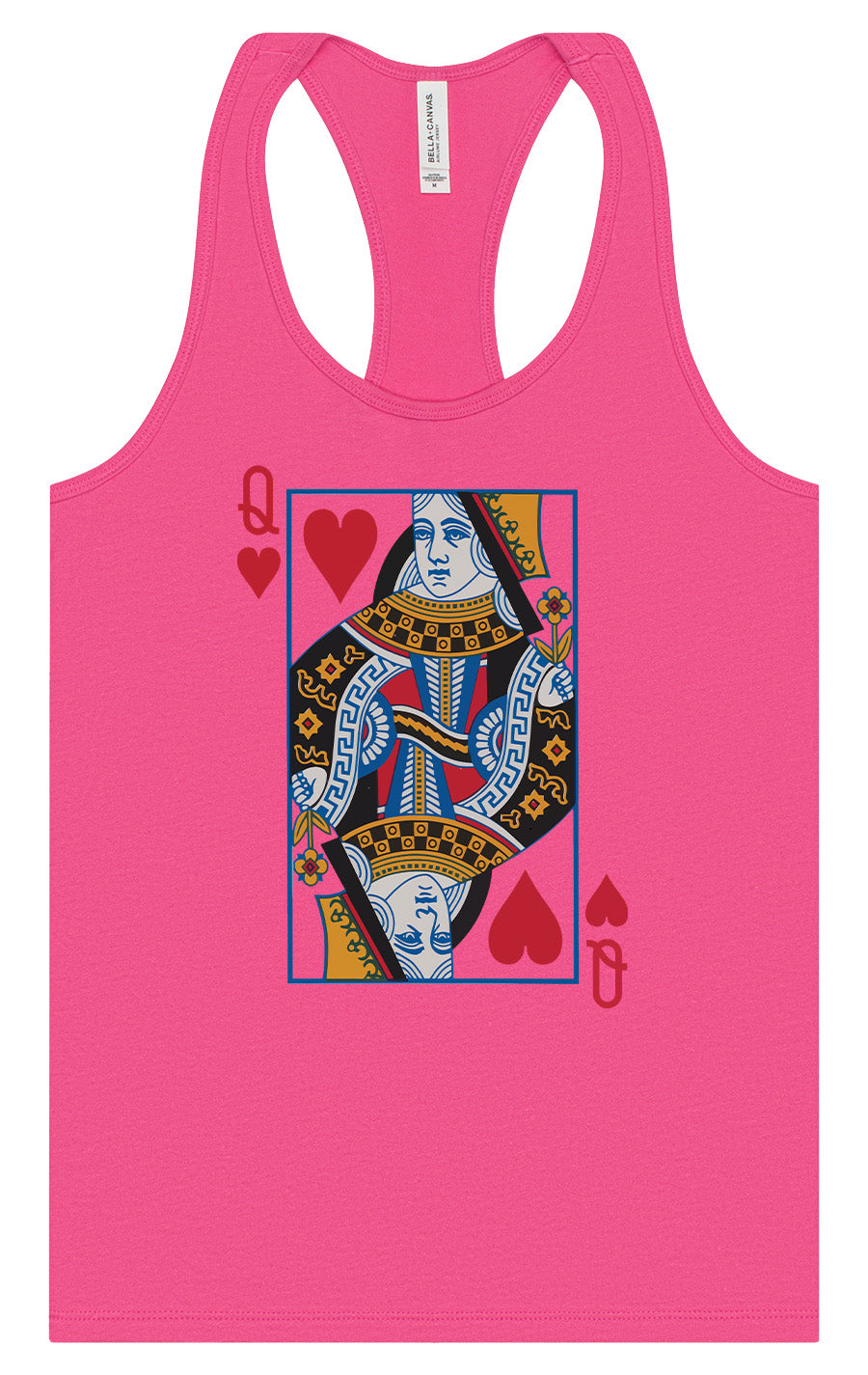 Queen of Hearts Costume Women's Racerback Tank