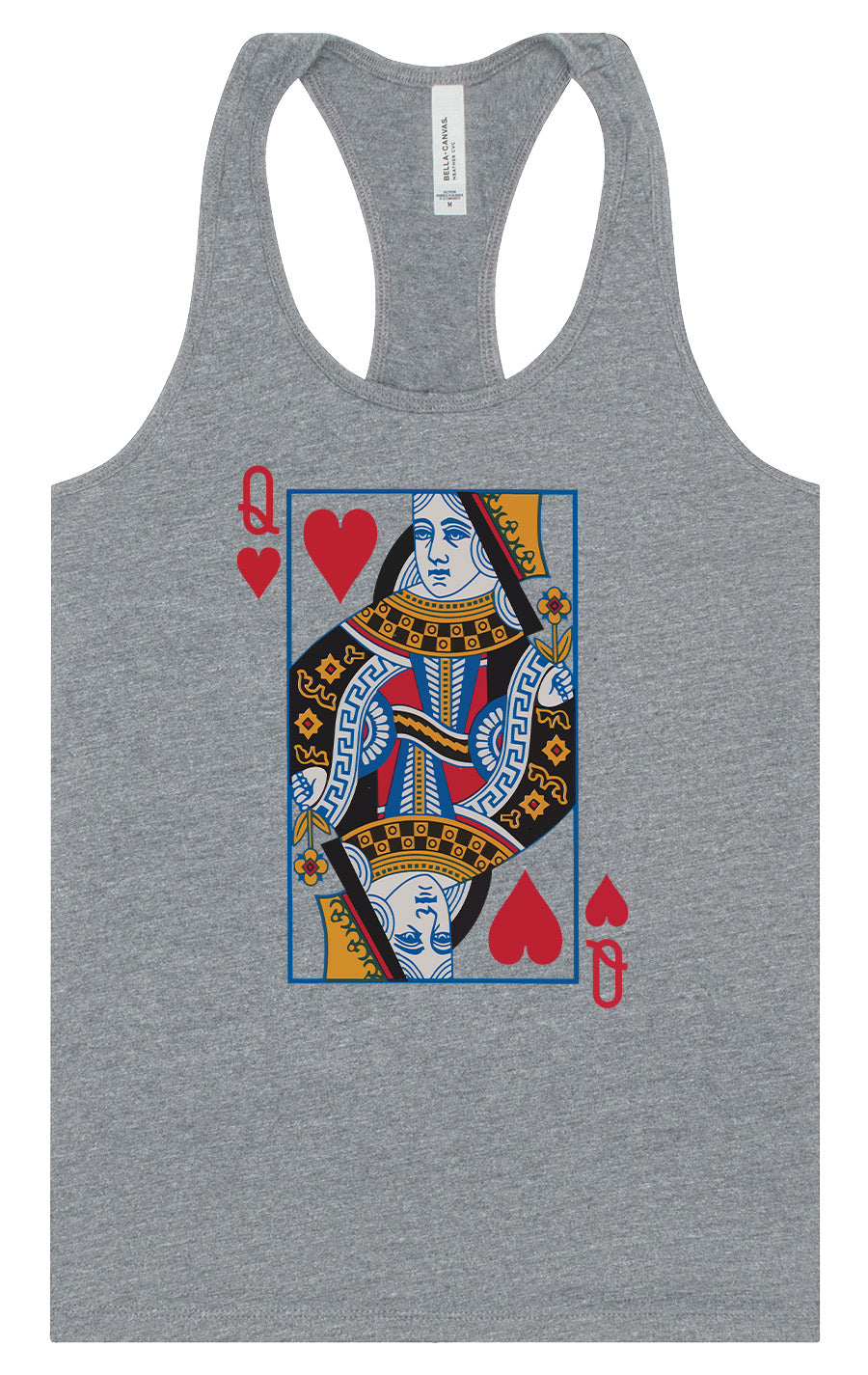 Queen of Hearts Costume Women's Racerback Tank
