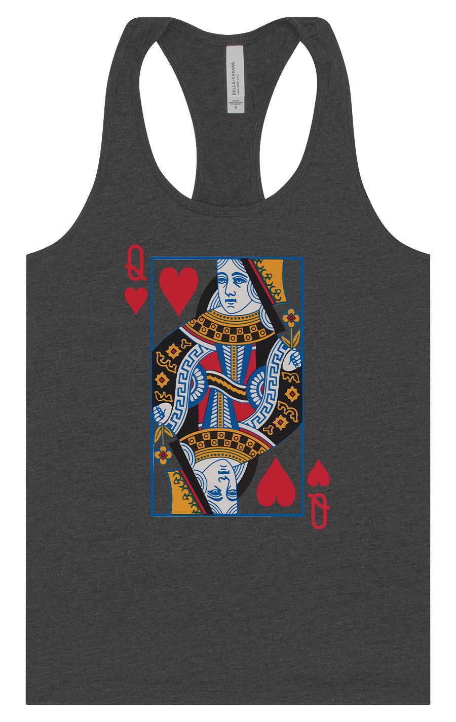 Queen of Hearts Costume Women's Racerback Tank