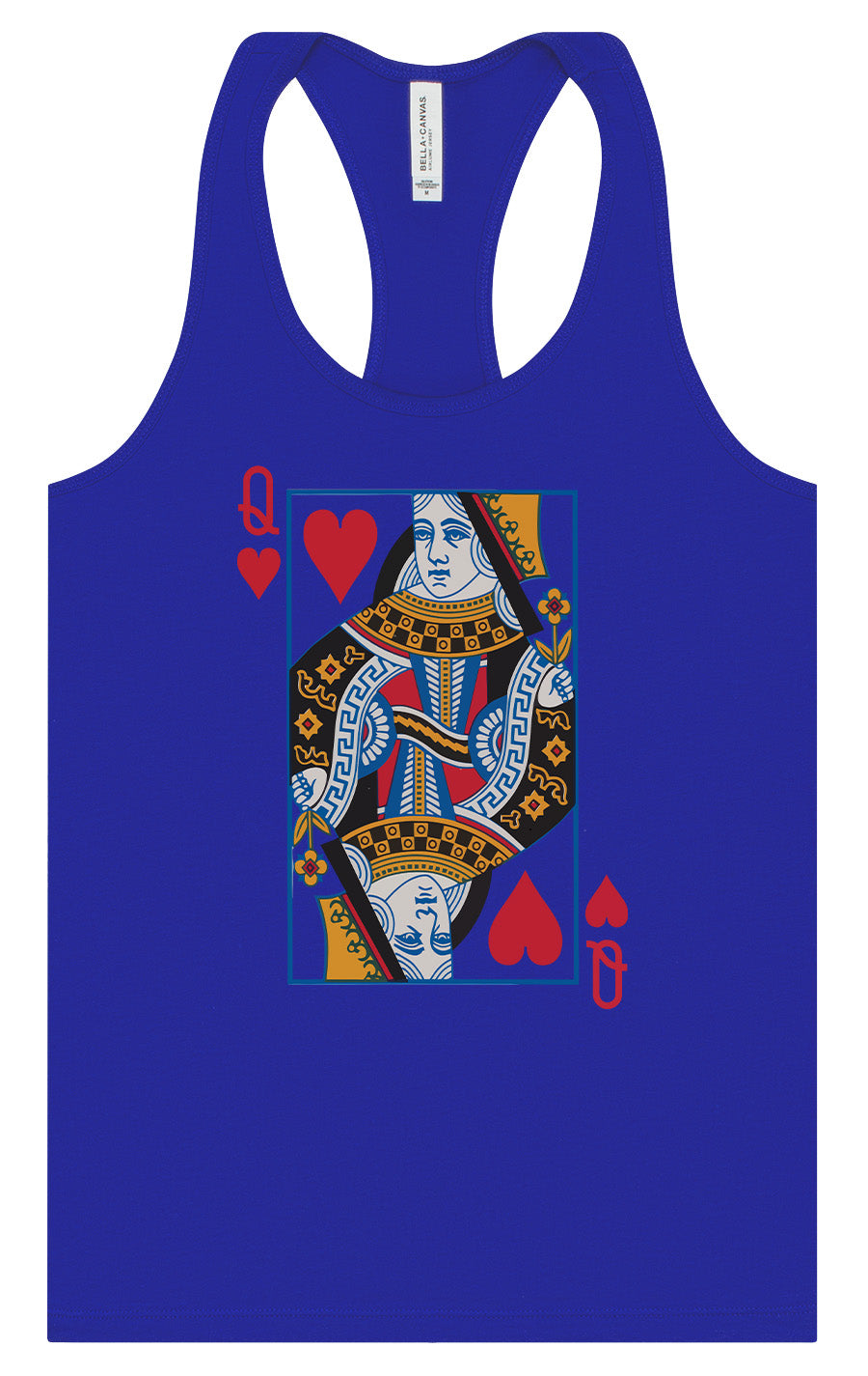 Queen of Hearts Costume Women's Racerback Tank