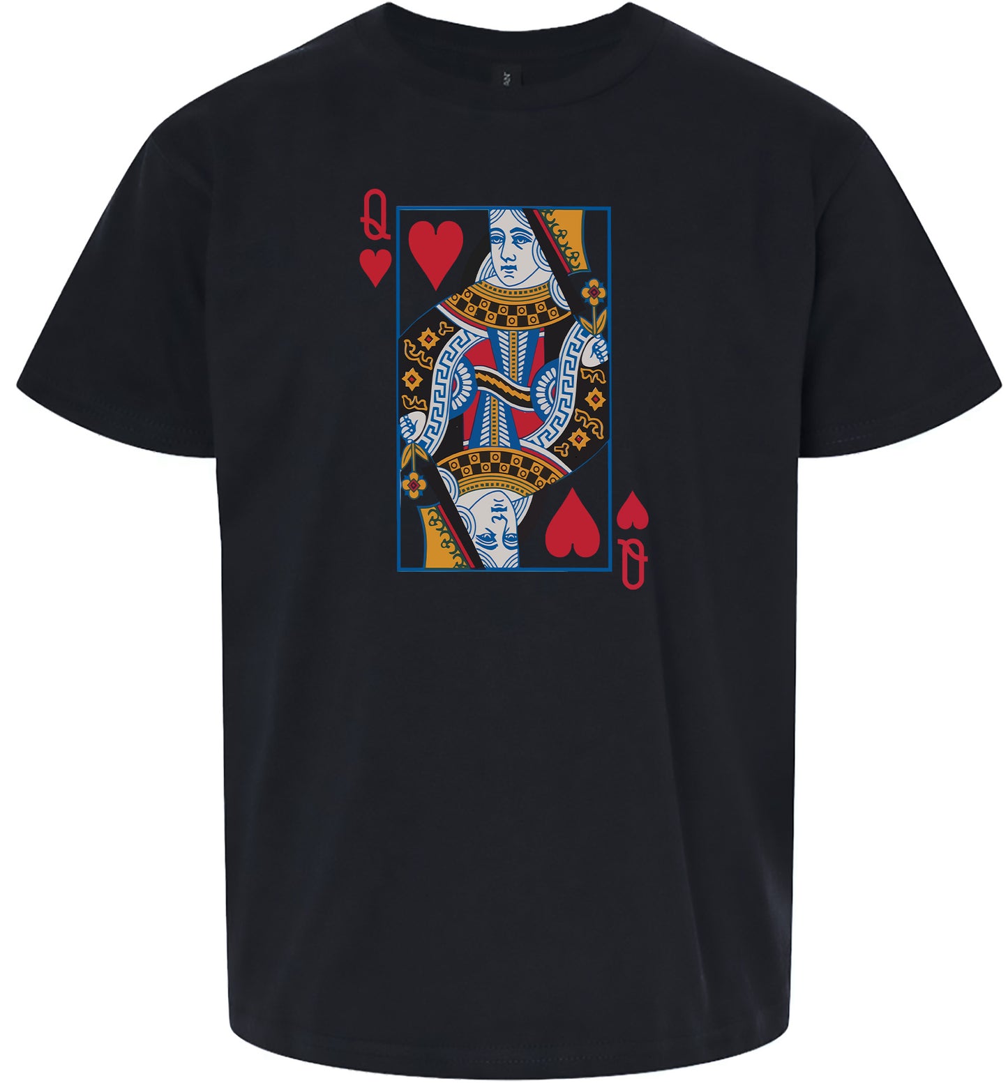 Queen of Hearts Costume Children's Gildan Soft Shirt