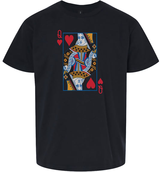 Queen of Hearts Costume Children's Gildan Soft Shirt